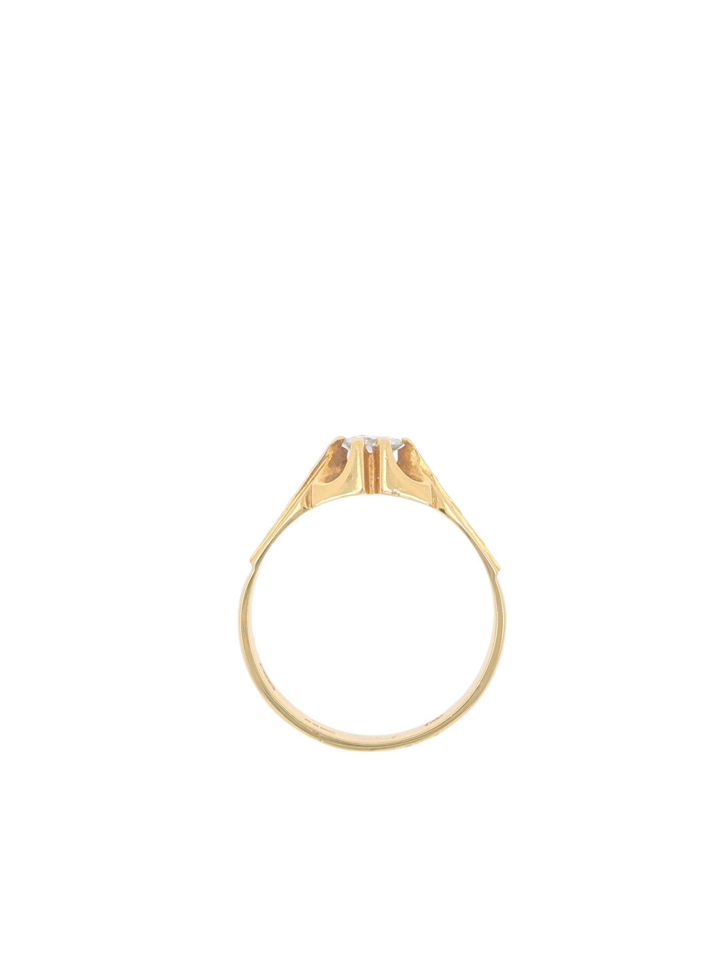 18ct Yellow Gold Gents Signet Ring