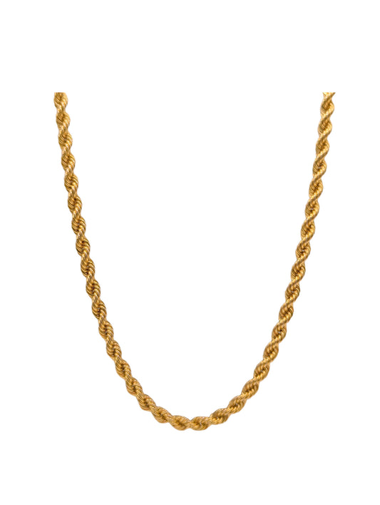 Heavy 9ct Gold Solid Rope Chain